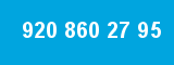 920 860 27 95 920 860 27 95